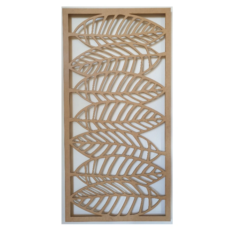 Spring Leaves Wooden Wall Screen