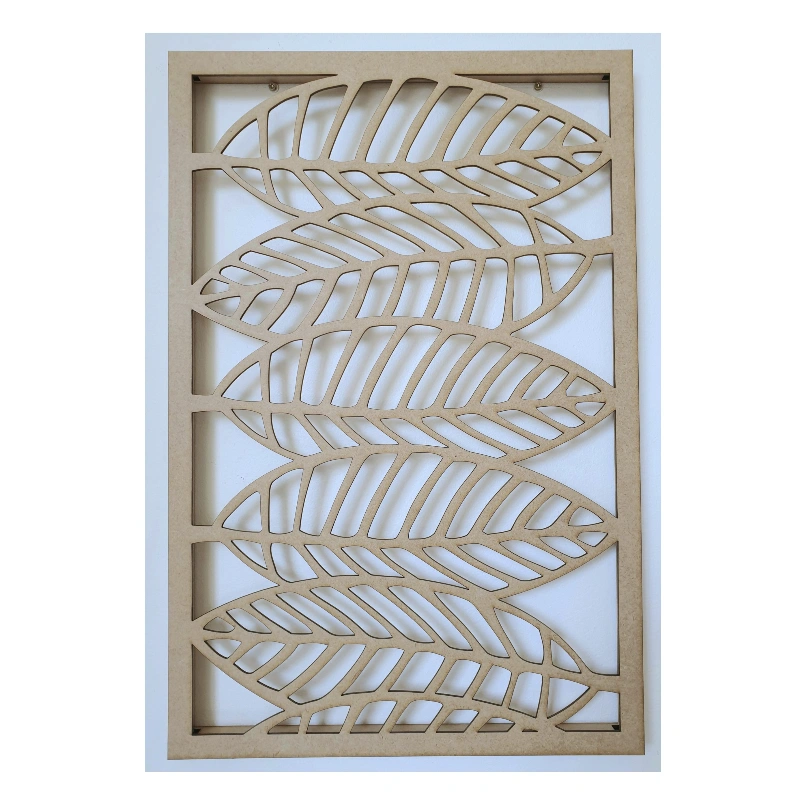 Spring Leaves Wooden Wall Screen - Image 2